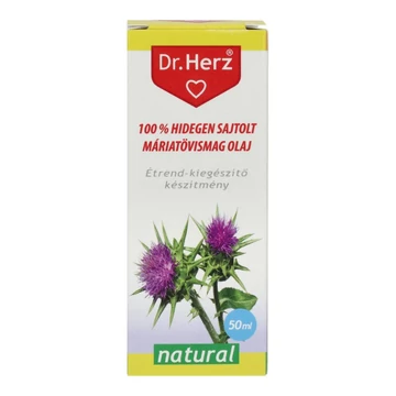 Dr. Herz Máriatövismag olaj 100% hidegen sajtolt 50ml 