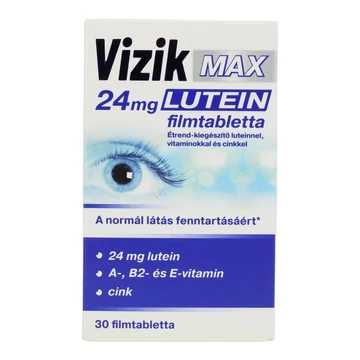 Vizik MAX lutein 24mg filmtabletta 30db