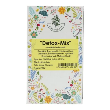 Gyógyfű Detox mix (vesevédő) filteres 20 db