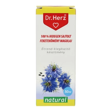 Dr. Herz Feketekömény magolaj 100% hidegen sajtolt 50ml 