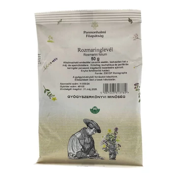 PANNONHALMI ROZMARINGLEVÉL 50G