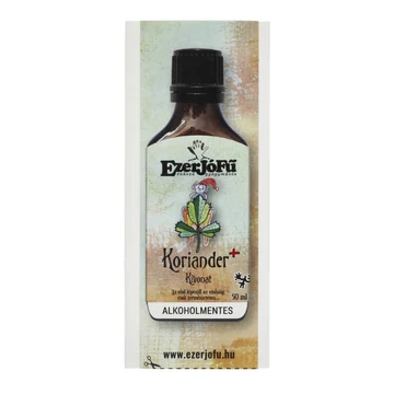 EZERJÓFŰ KIVONAT KORIANDER+ CSEPP 50ML