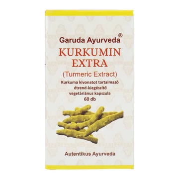 Garuda Ayurveda Kurkumin Extra vegetáriánus kapszula 60 db