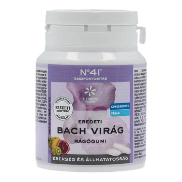 Bach virágterápiás rágó – Összpontosítás 60 g