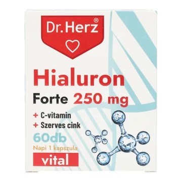 Dr. Herz Hialuron Forte 250 mg 60 db kapszula 