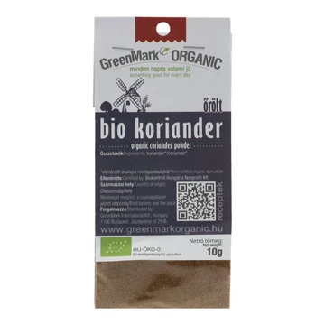 GreenMark Organic bio Koriander, őrölt, 10 g 