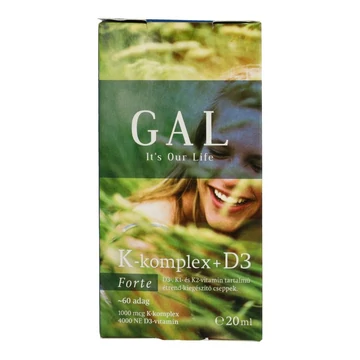 GAL K-KOMPLEX+D3 FORTE CSEPPEK