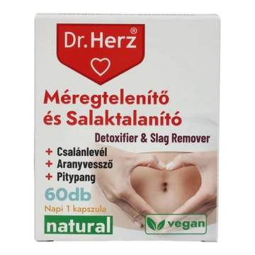 Dr. Herz Méregtelenítő és Salaktalanító kapszula 60db 