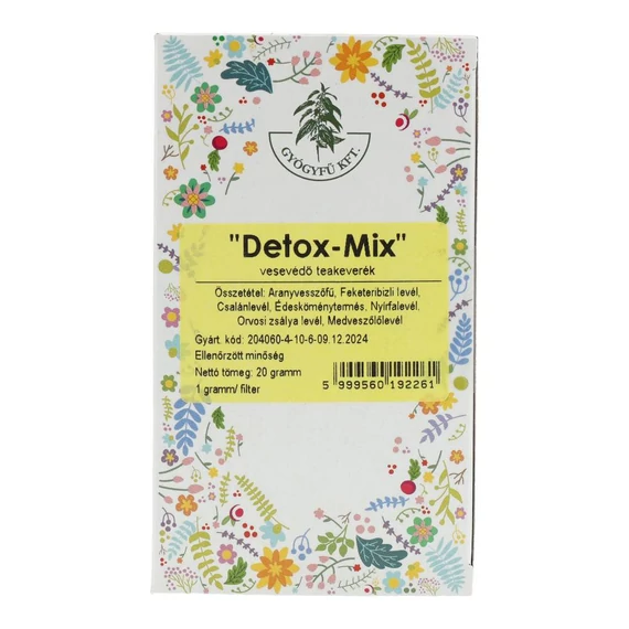 GYÓGYFŰ DETOX-MIX TEA FILTER