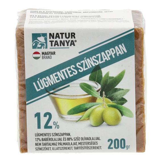 NATUR TANYA LÚGM SZAPPAN 88% OLÍVAOLAJ