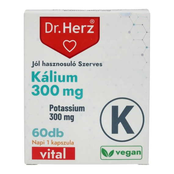 DR.HERZ KÁLIUM SZERVES 60DB